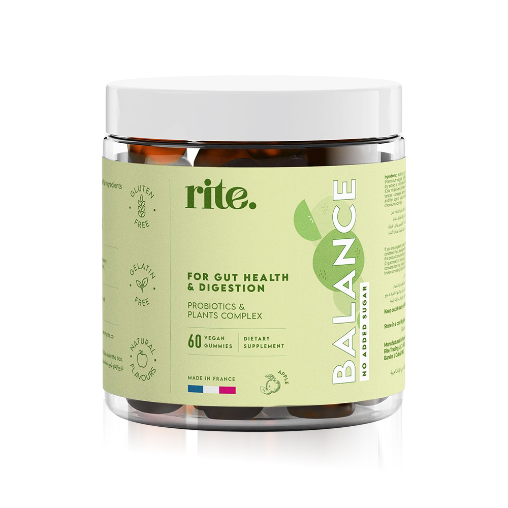 RITE BALANCE GUT HEALTH&DIGESTION V.GUMMIES 60S